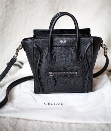 celine nano bag amazon|Celine nano luggage shoulder bag.